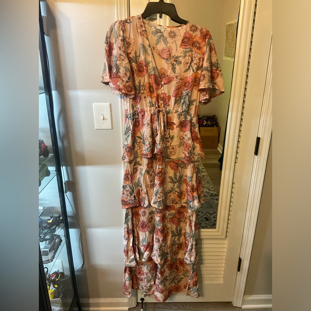 Women’s Maxi Dress with Ruffles